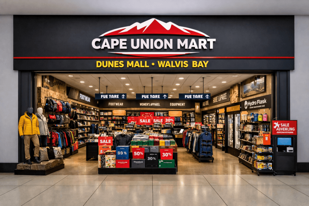 Cape Union Mart Dunes Mall Walvis Bay