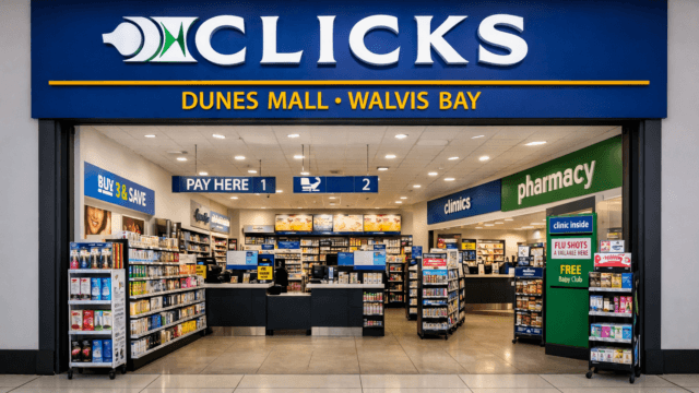 Clicks Dunes Mall Walvis Bay